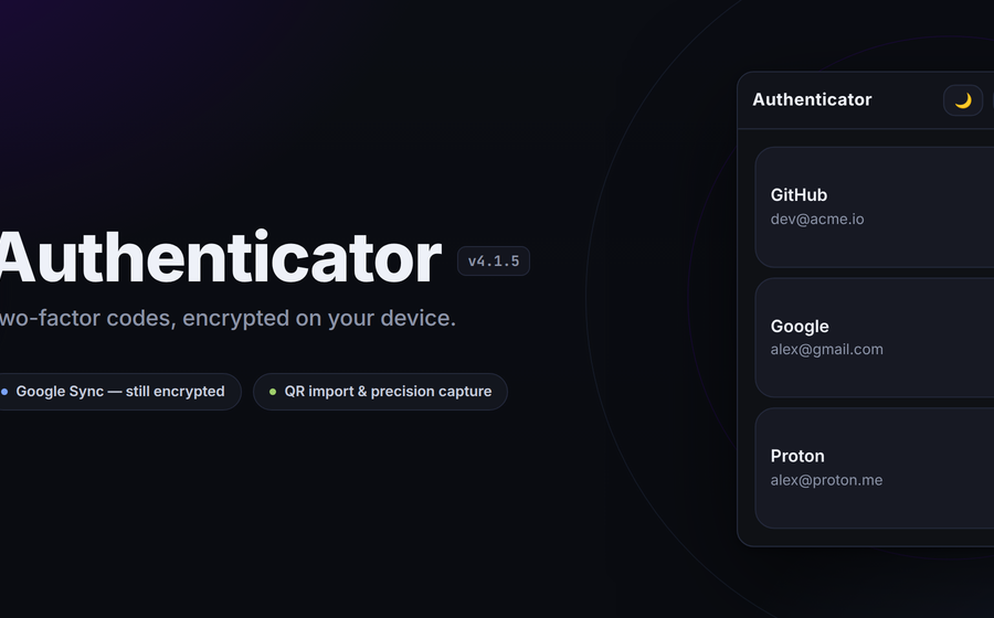 Authenticator Extension