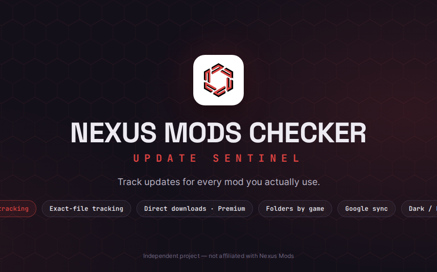 Nexus Mods Checker