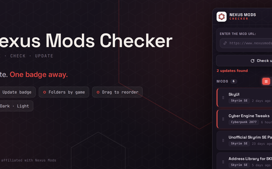 Nexus Mods Checker